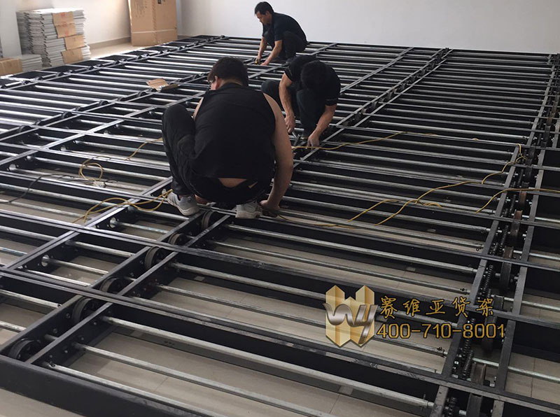 賽維亞手動(dòng)密集架成功案例工程