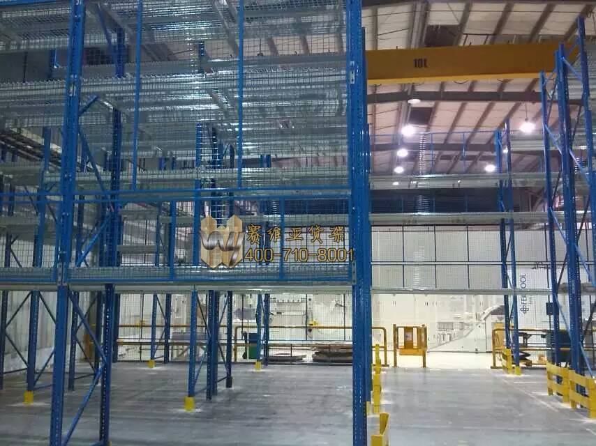 汽車零部件行業網片橫梁式貨架