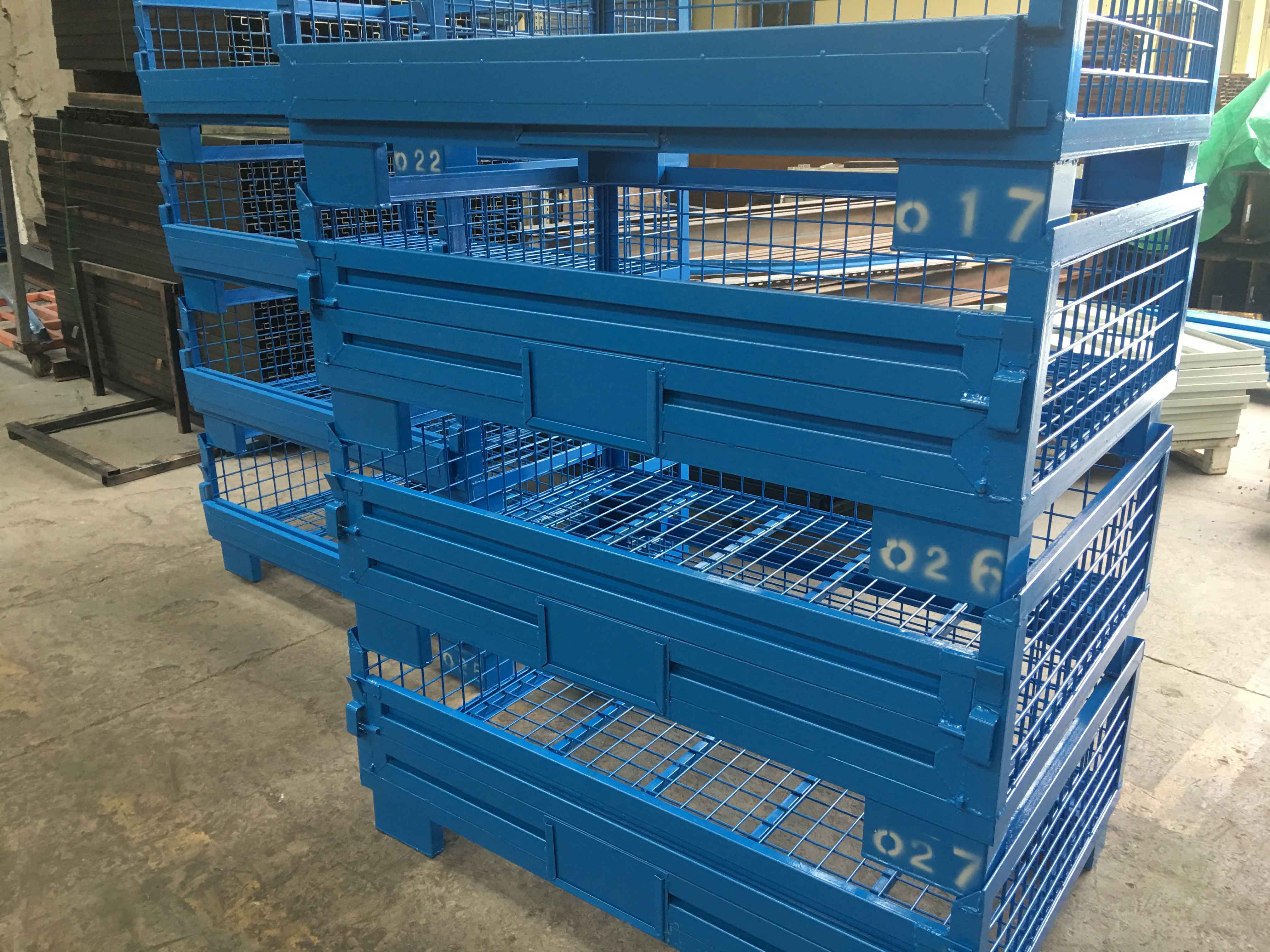 可堆垛式料箱，可堆垛式鋼制料箱