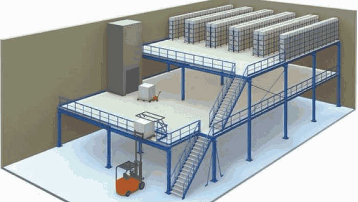 無錫賽維亞閣樓平臺系列之鋼制平臺