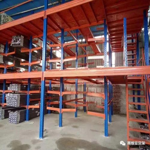 懸臂式閣樓貨架,伸縮式懸臂貨架,雙面懸臂貨架