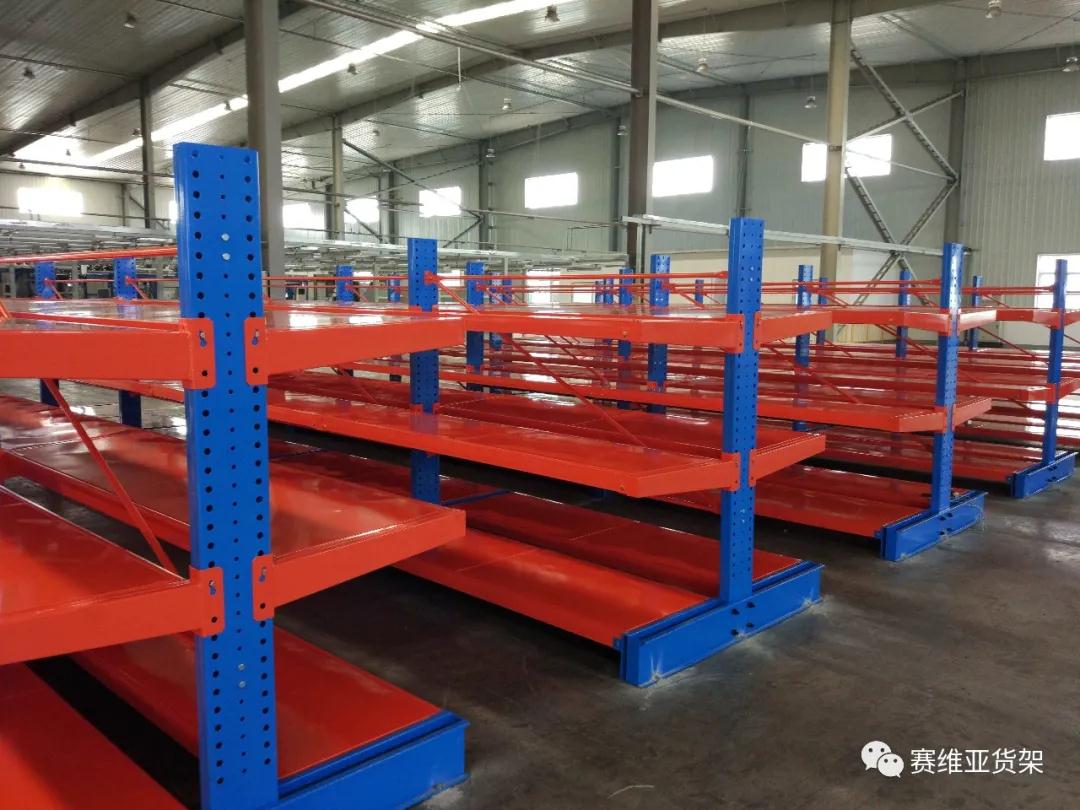 懸臂式閣樓貨架,伸縮式懸臂貨架,雙面懸臂貨架